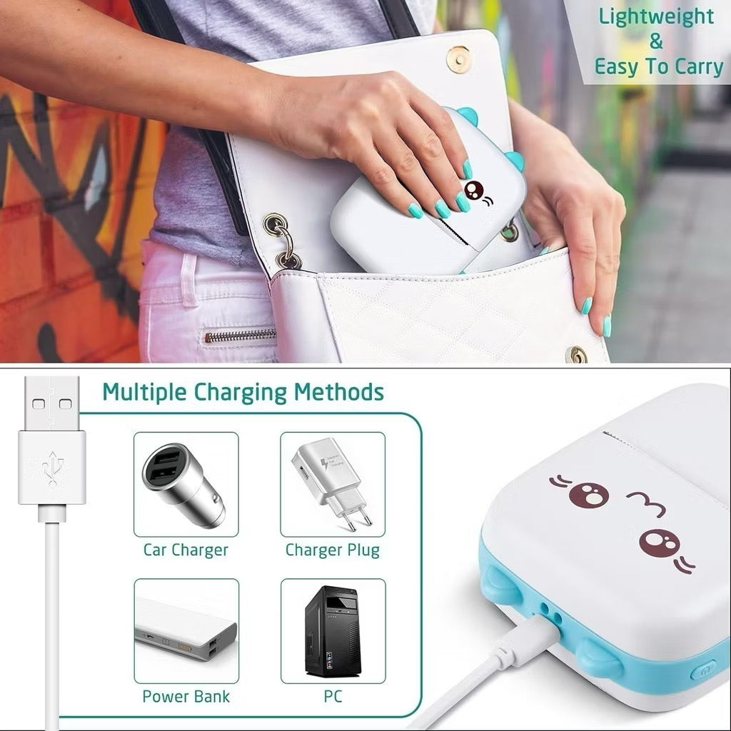 Mini Impresora Portátil Bluetooth